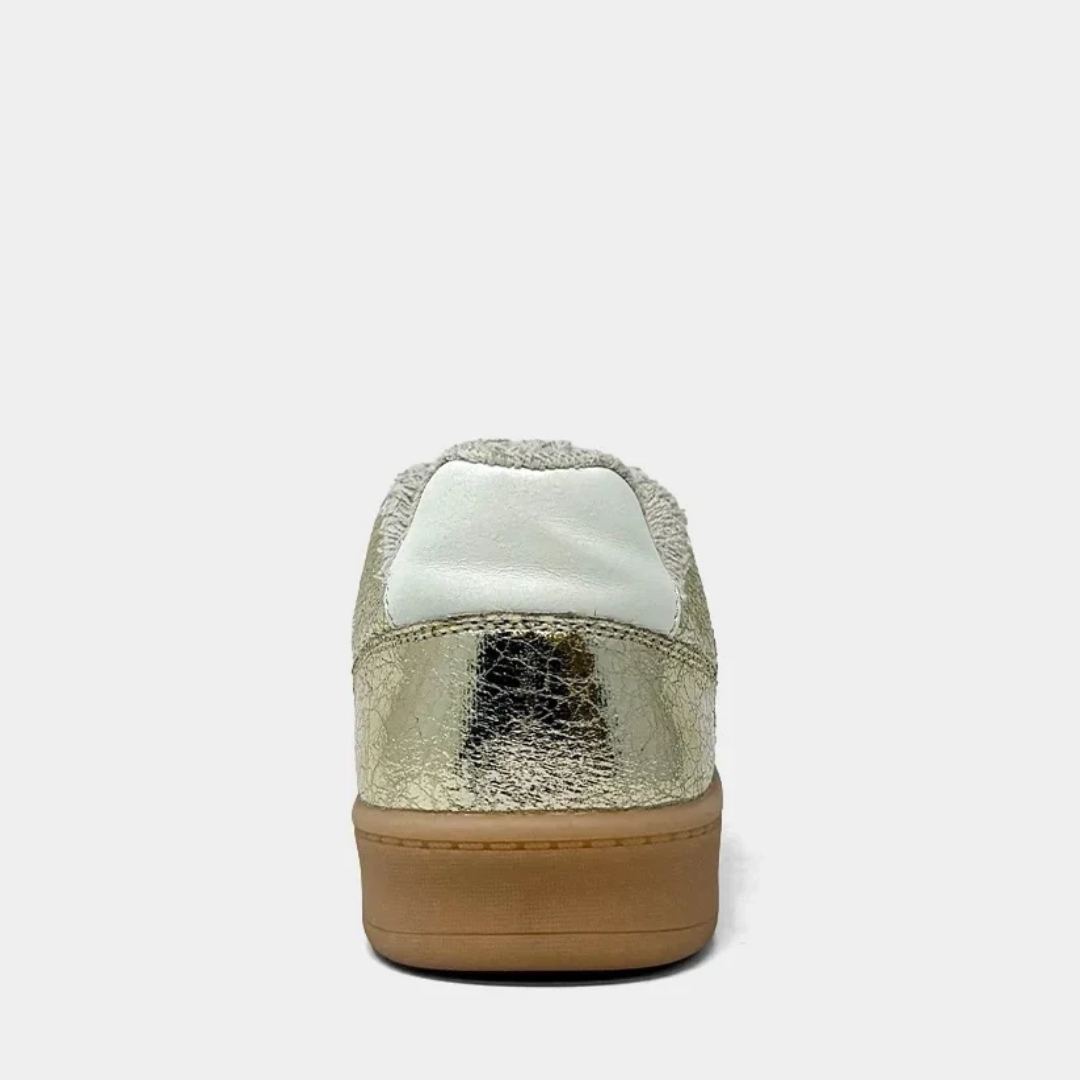 Portland Metallic Sneakers - Gold
