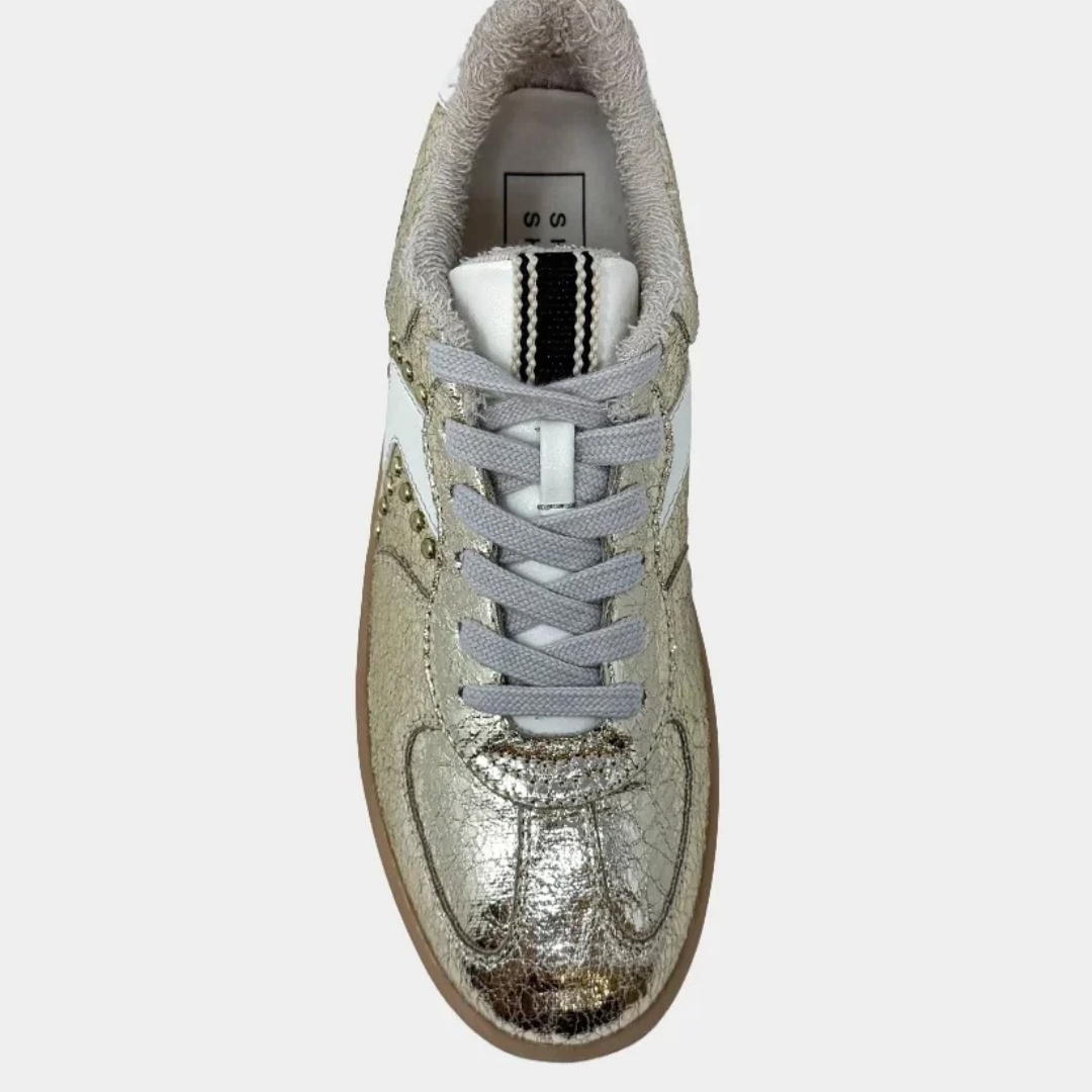 Portland Metallic Sneakers - Gold
