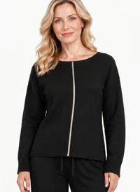 Center Dazzle Knit Pant Set