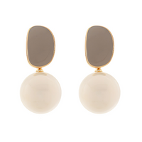 Zorina Pearl Dangle Earrings