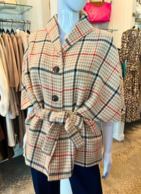 Tweed Inspired Poncho