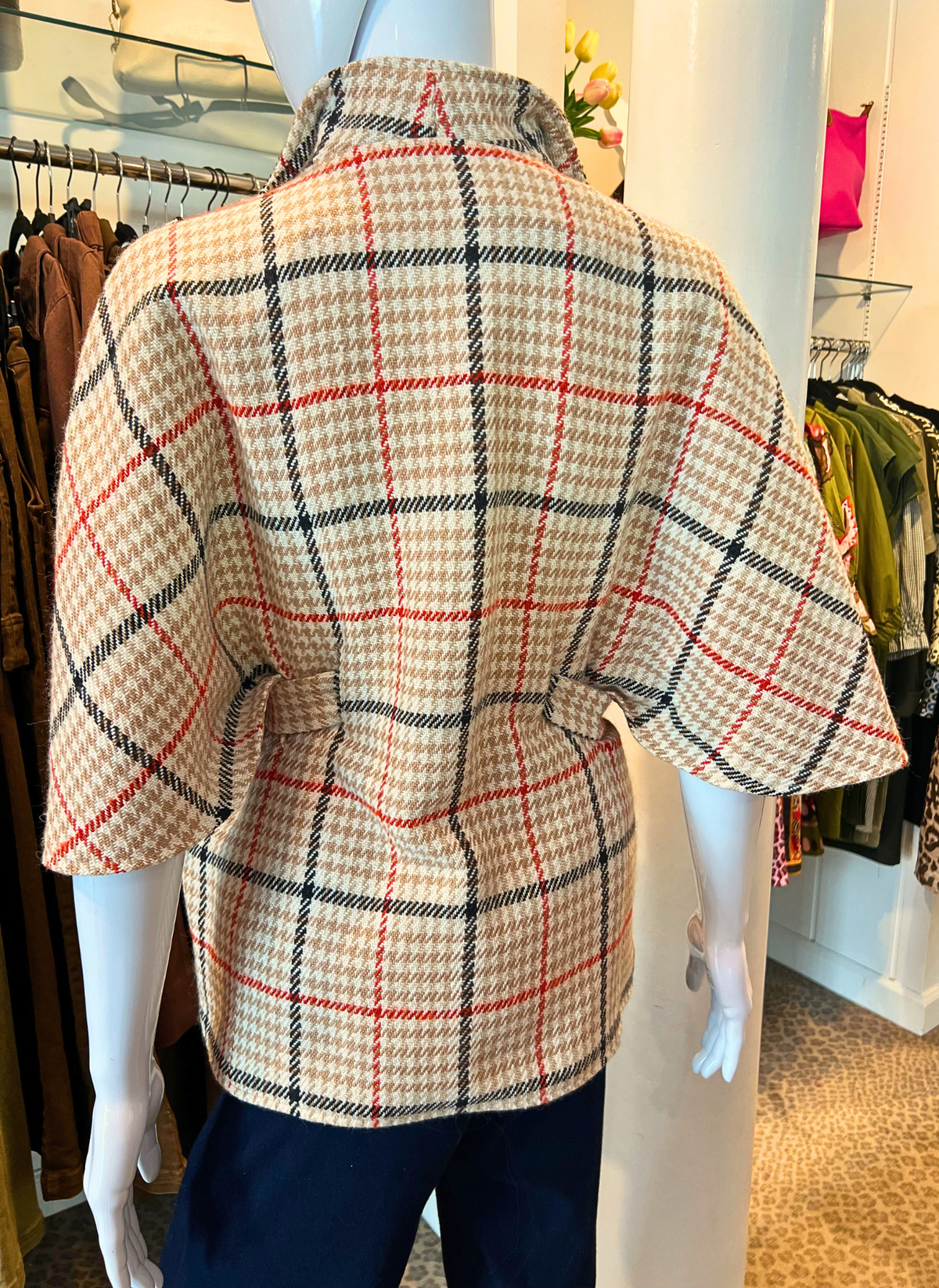 Tweed Inspired Poncho
