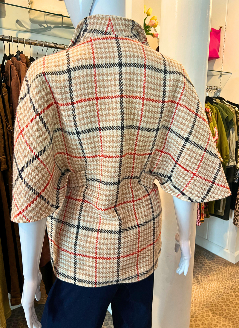 Tweed Inspired Poncho