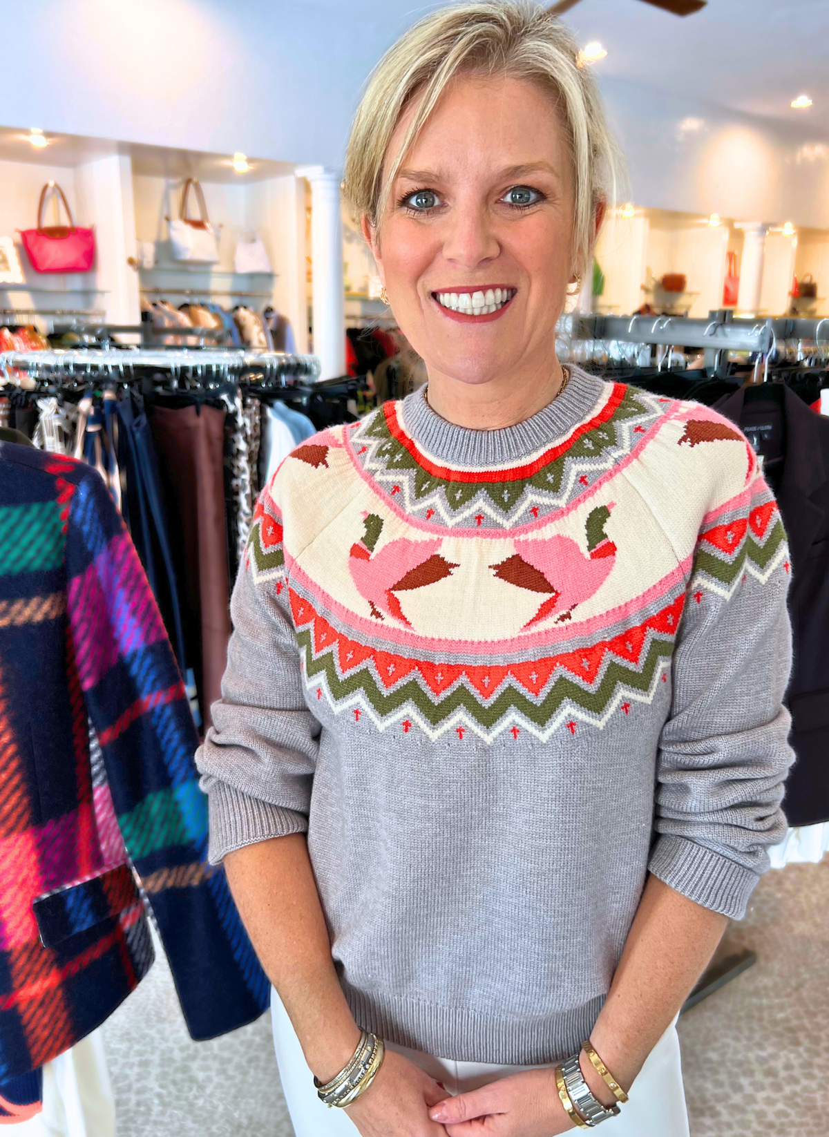 Duck Fair Isle Sweater