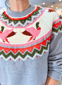 Duck Fair Isle Sweater