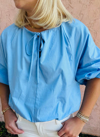 Tatum Bubble Hem Top