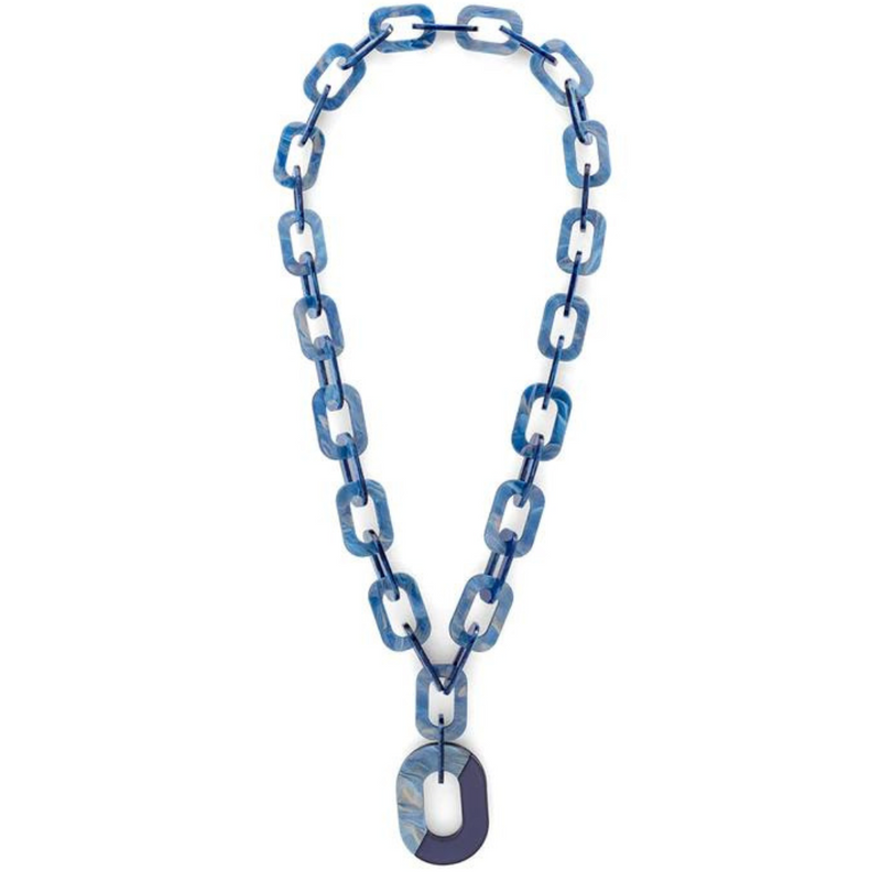 Duotone Pendant Necklace