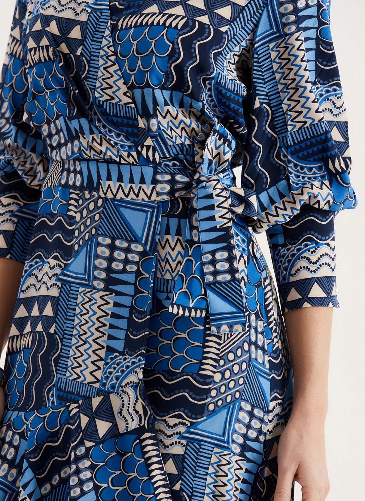 Jules Kaleidescope Dress - Blue Multi