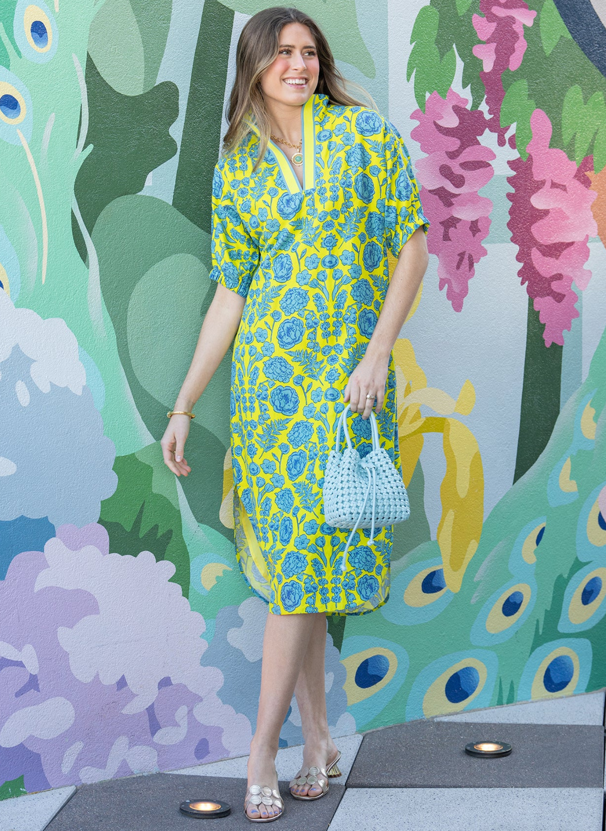 Poppy Caftan - Joy Bouquet
