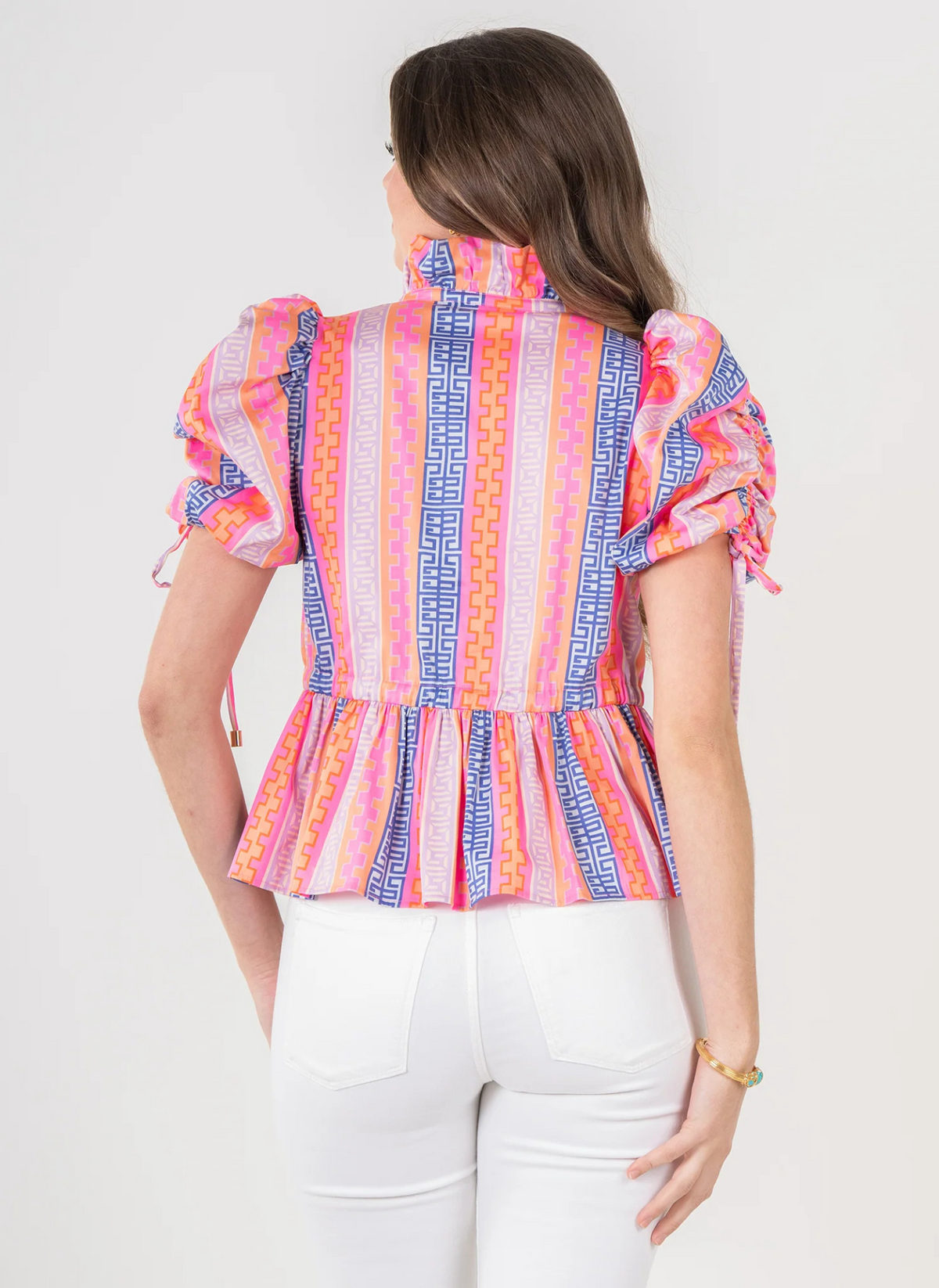 Posey Top - Geo Stripe