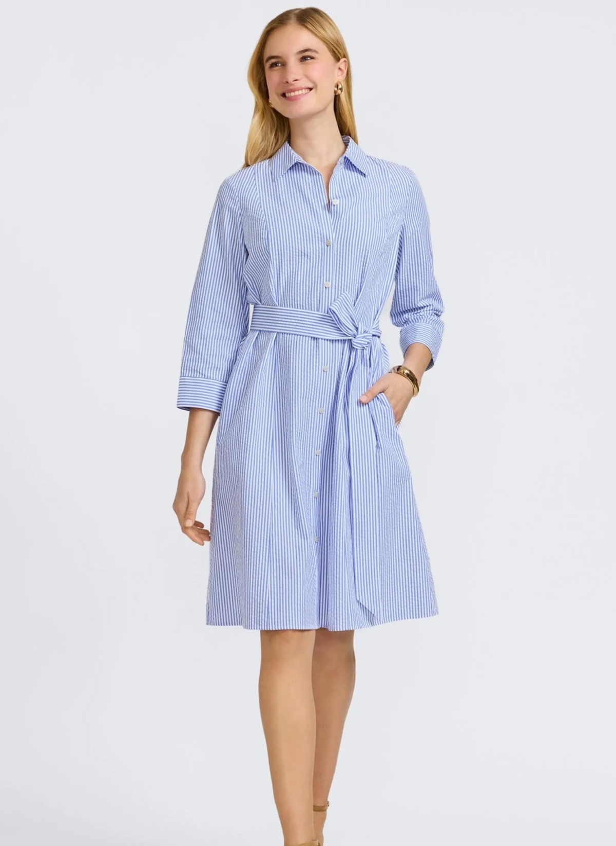Fiona Striped Dress