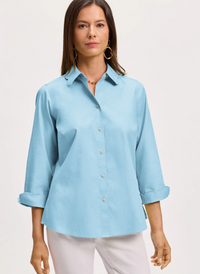Gwen Scalloped Collar Top