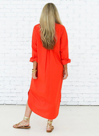 Piper Maxi Dress - Orange