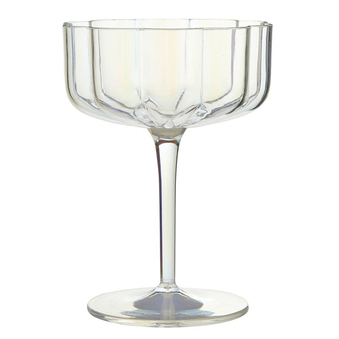 8oz Acrylic Wave Coupe