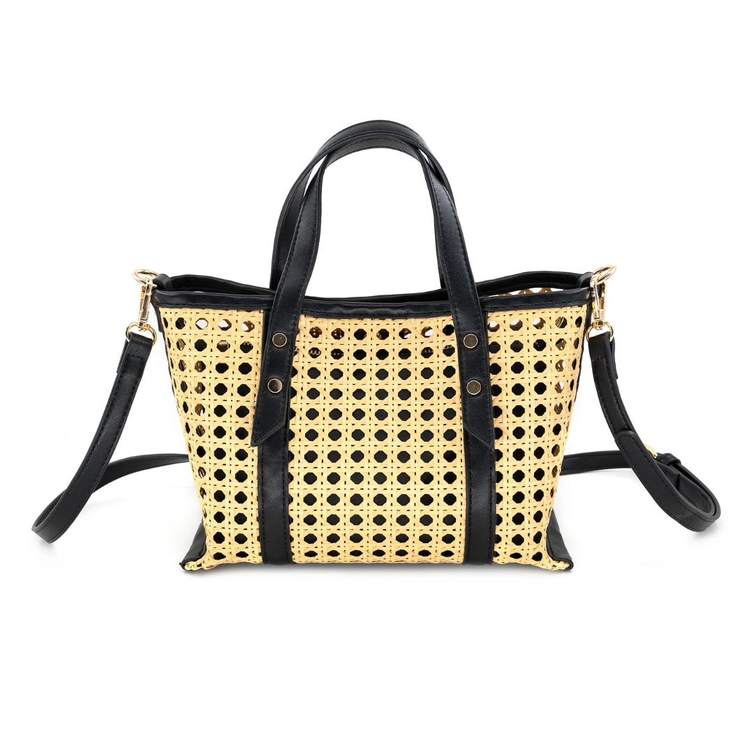 Lara Rattan Handbag