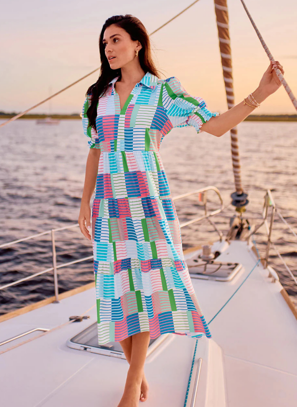 Molly Maxi Dress - Yacht Club