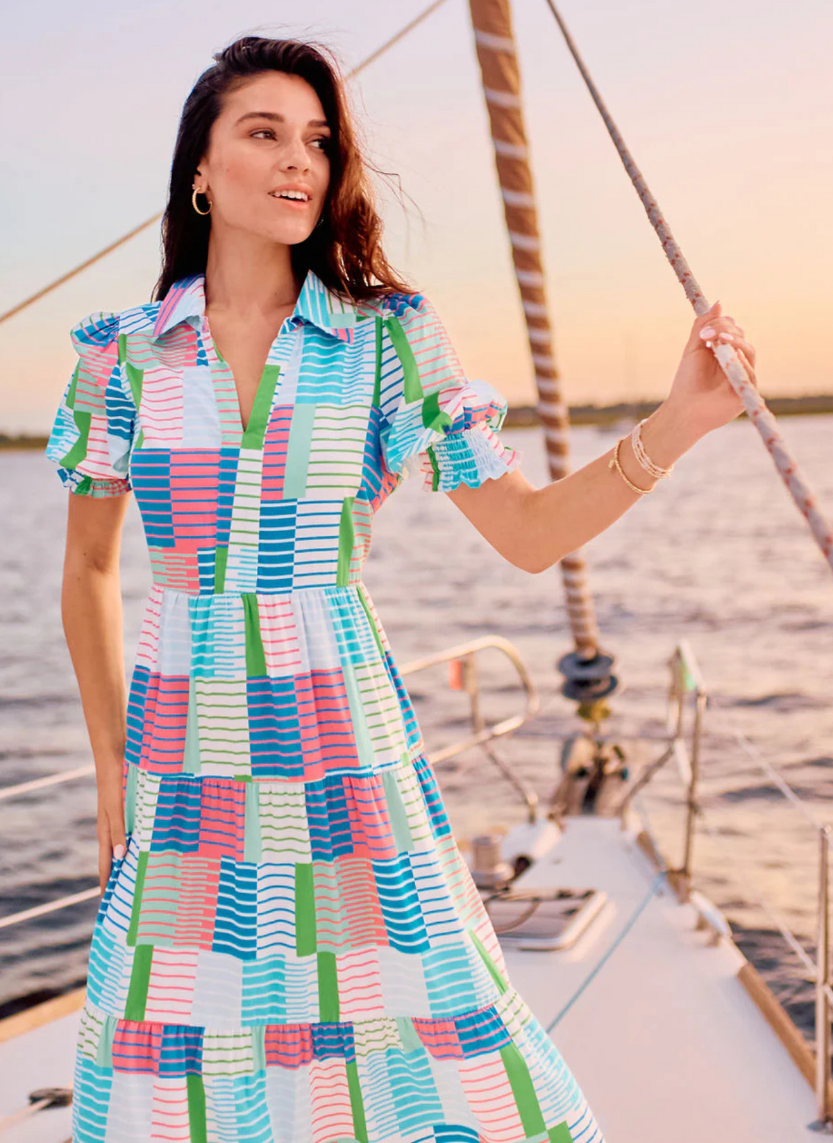 Molly Maxi Dress - Yacht Club