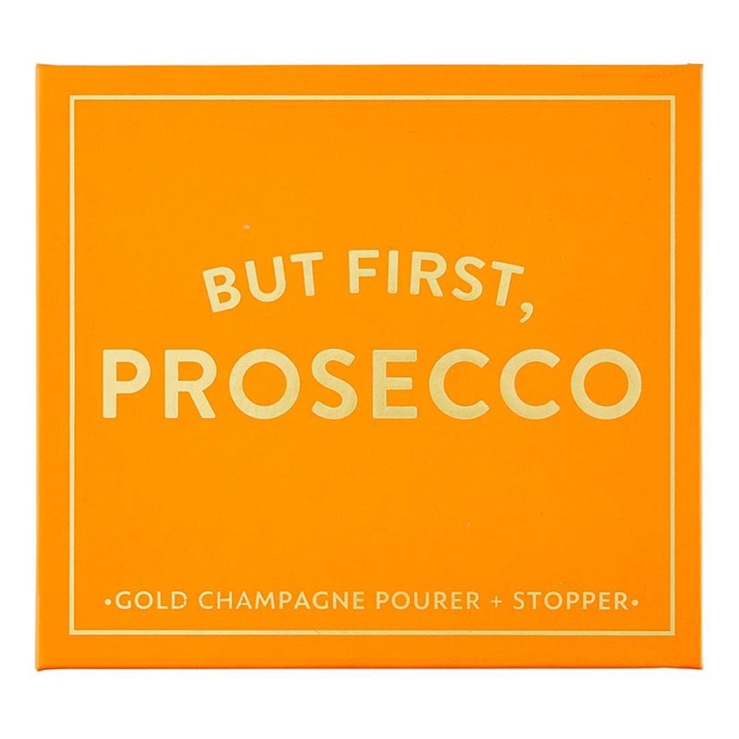 Champagne Pourer + Stopper Gift Box