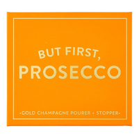 Champagne Pourer + Stopper Gift Box