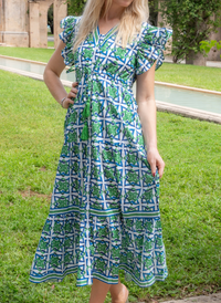 Amalfi Maxi Dress - Emerald