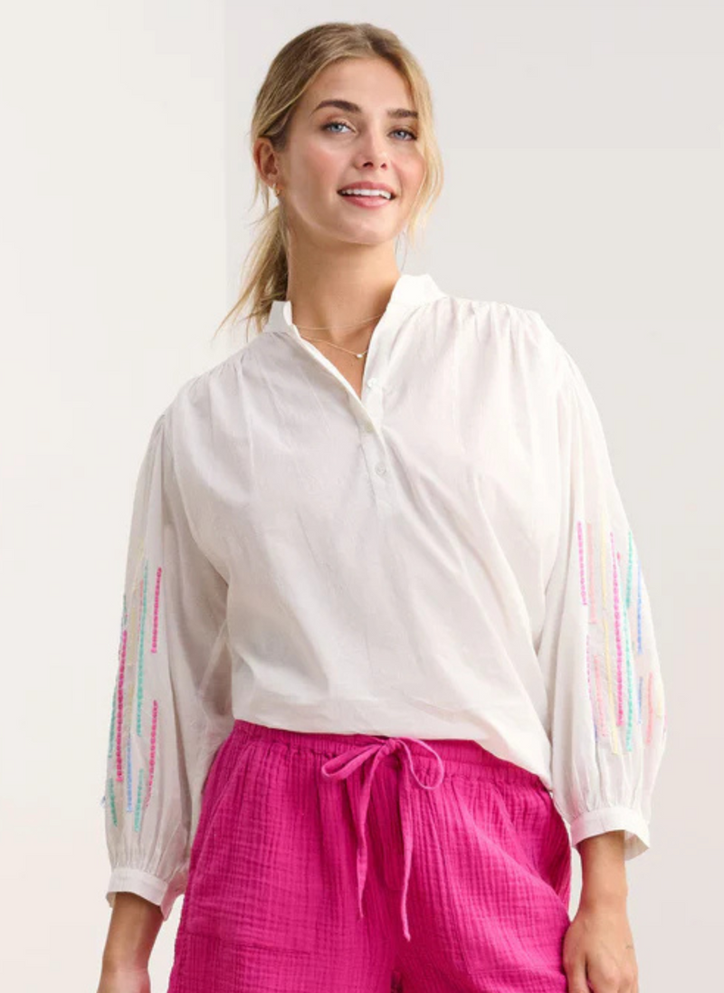 Lexi Tunic - White Gauze