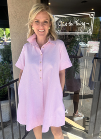 Pauline Pin Stripe Dress
