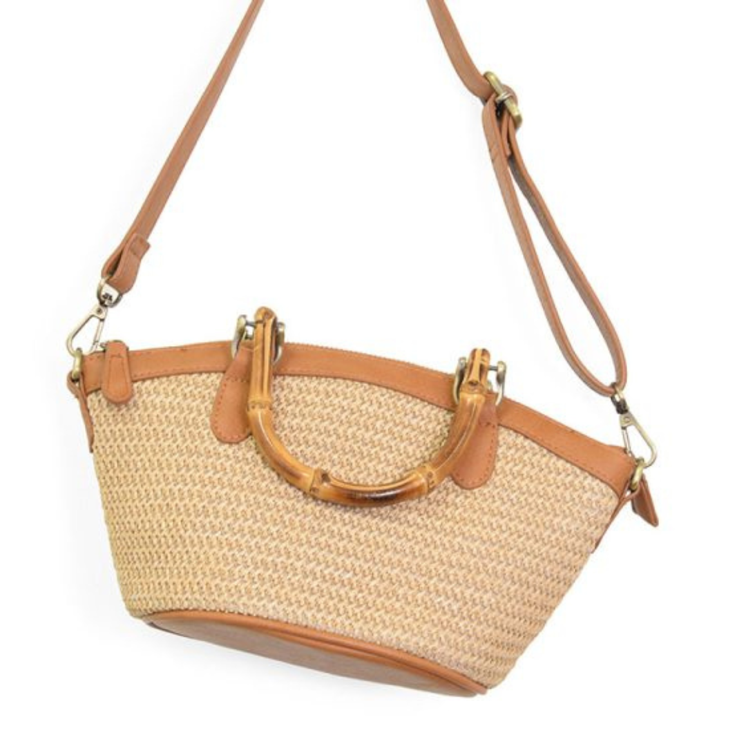 Millie Bamboo Basket Crossbody – Just the Thing Millie Bamboo Basket Crossbody – Just the Thing