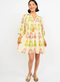 Breezy Block Print Dress