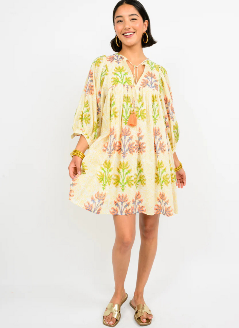 Breezy Block Print Dress