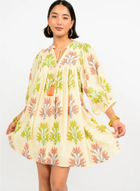 Breezy Block Print Dress