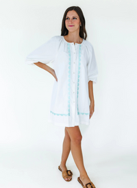 Emma Dress- Star White