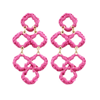 Raffia Trellis Earrings
