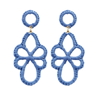 Nina Raffia Drop Earrings