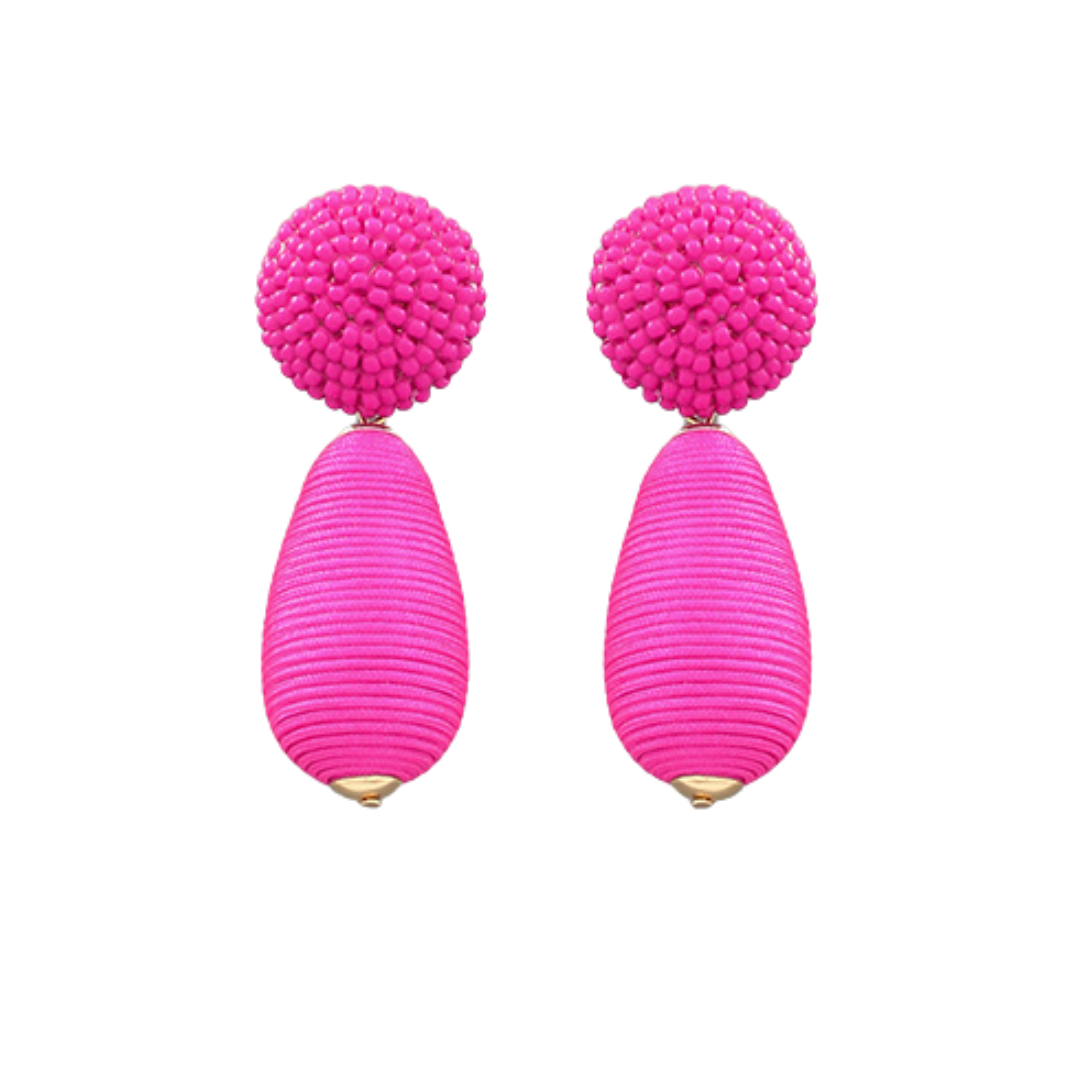 Willa Thread Teardrop Earrings