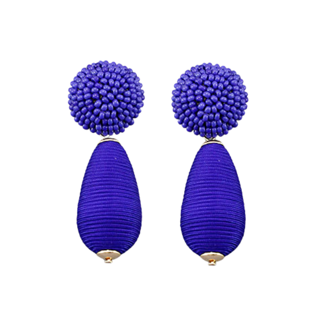 Willa Thread Teardrop Earrings