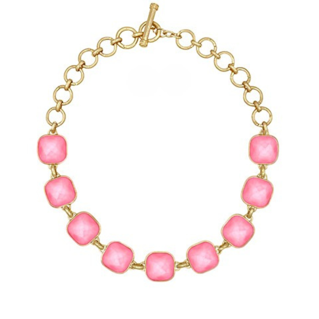 Jamie Multi Linked Stone Necklace
