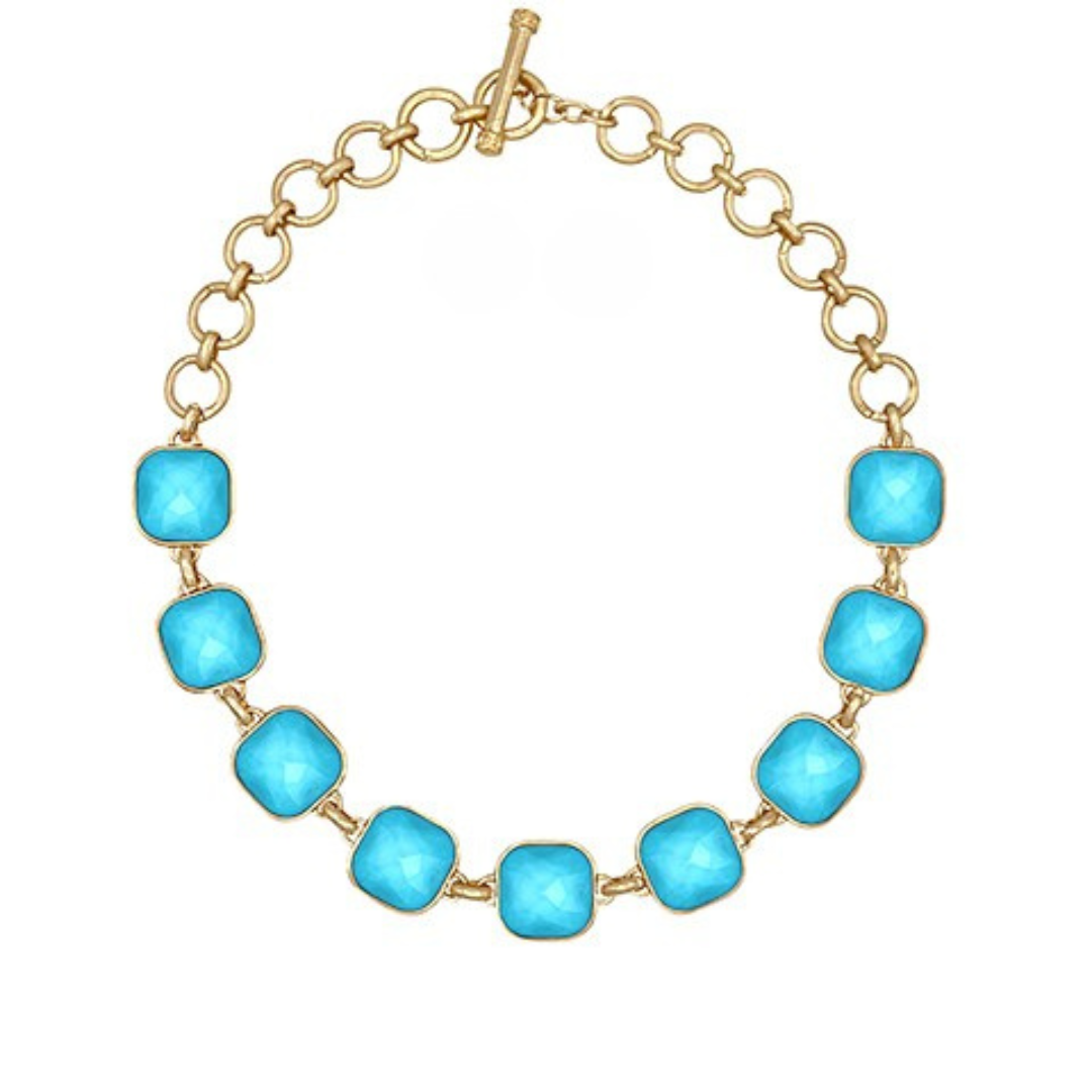 Jamie Multi Linked Stone Necklace