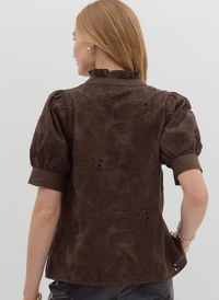 Ellie Embroidered Floral Top