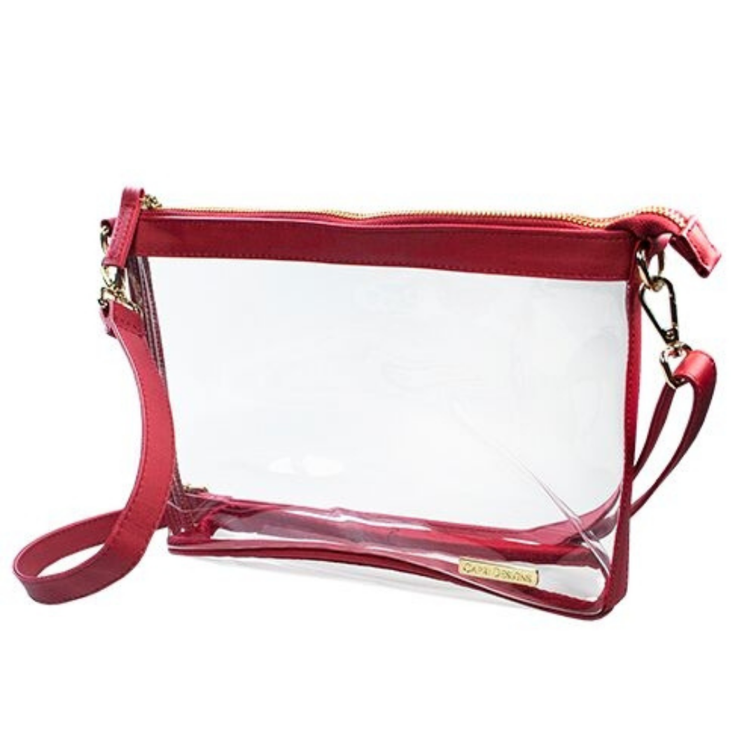 Large Classic Clear Crossbody