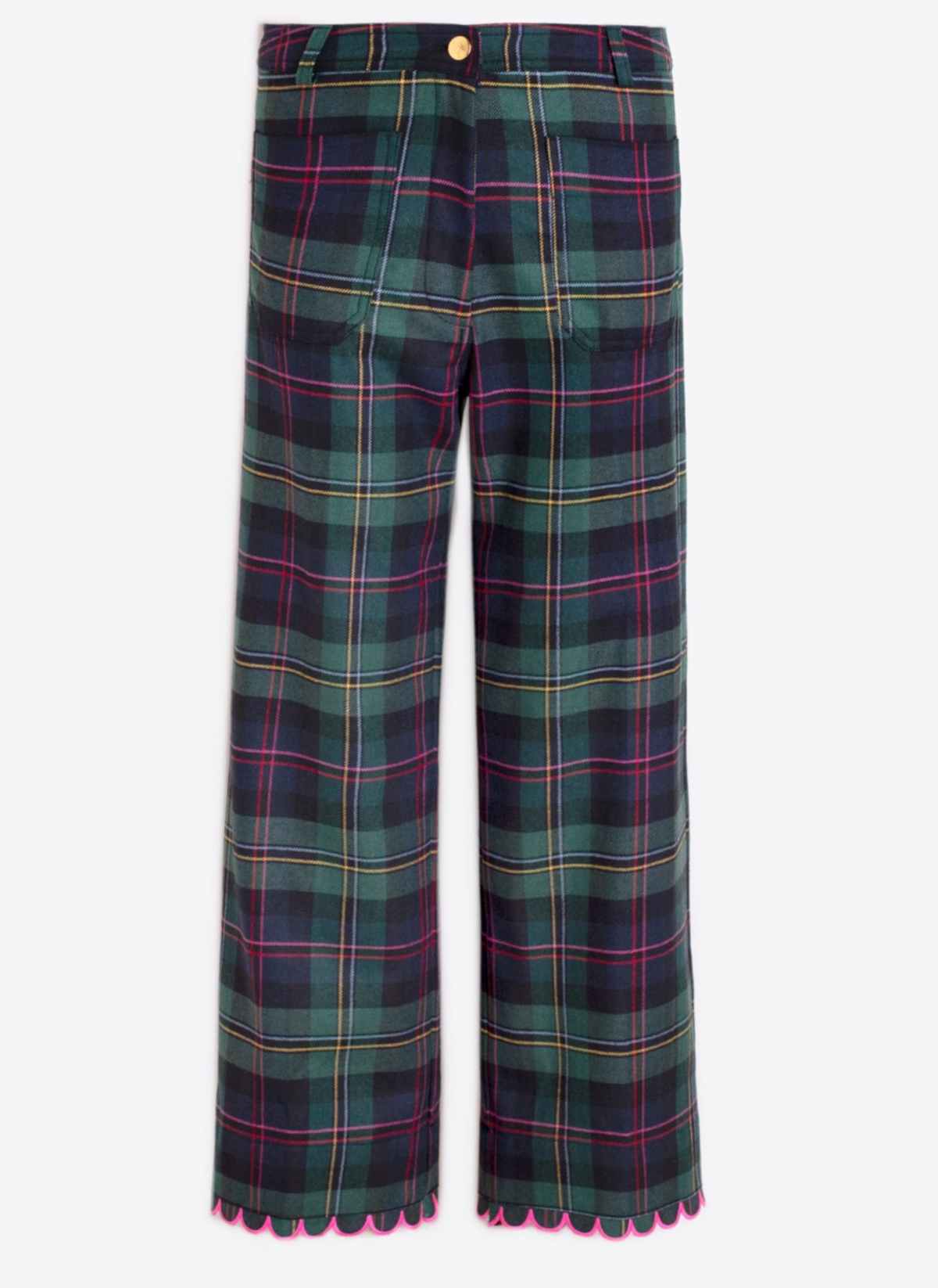 Dorin Plaid Trouser