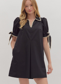 Betsy Bow Sleeve Dress