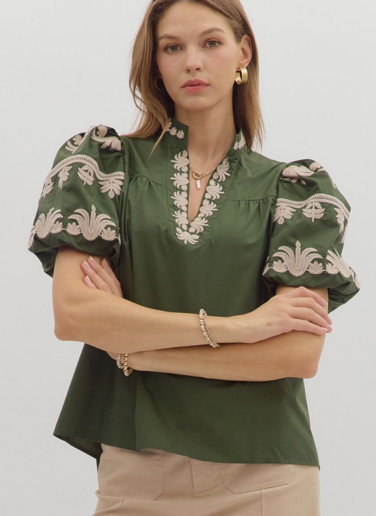 Midnight Fleur Top