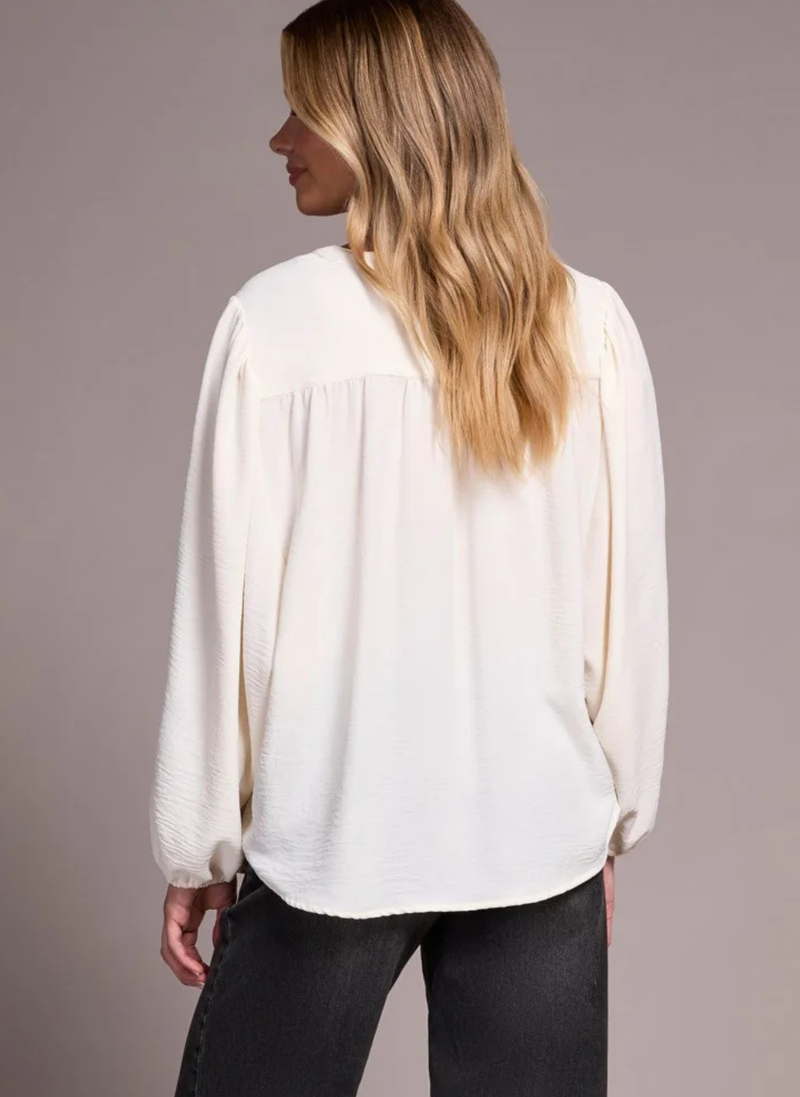Airflow Fold Over Hem Top
