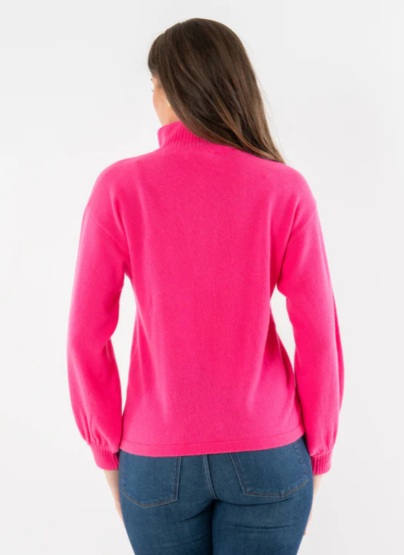 Lolli Sweater- Pink Glo