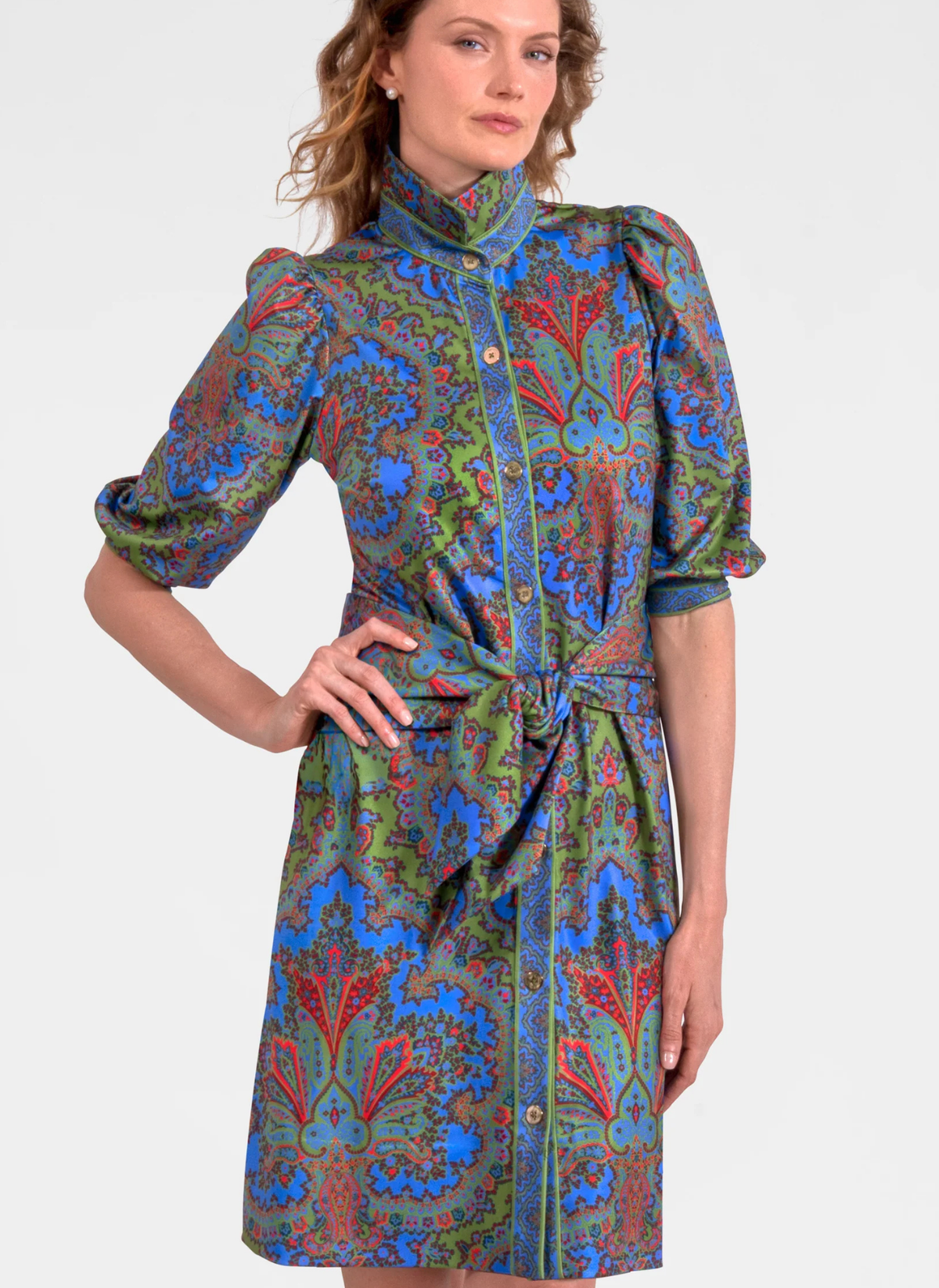 Swagger Dress- Passion Paisley