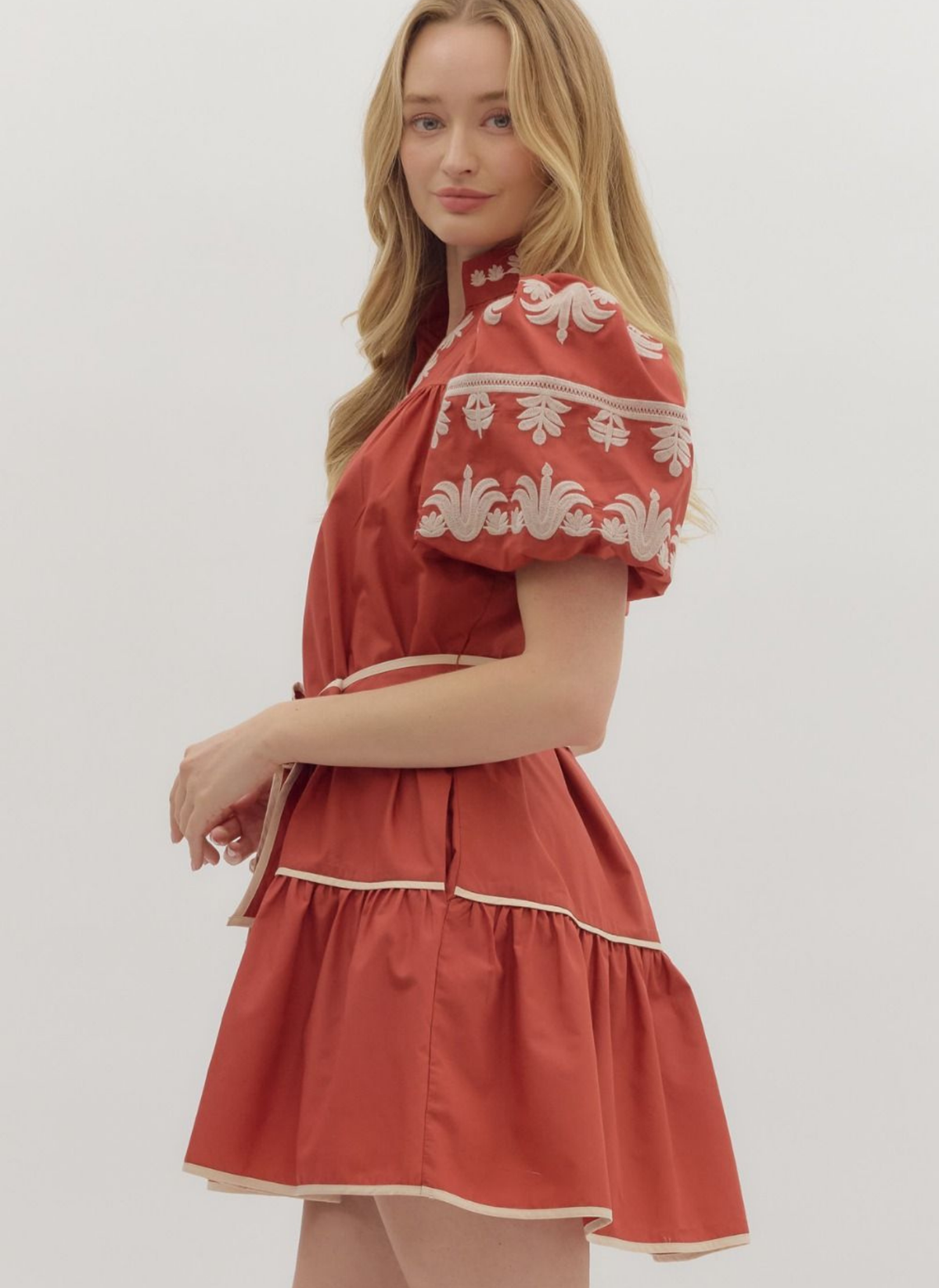 Midnight Fleur Mini Dress