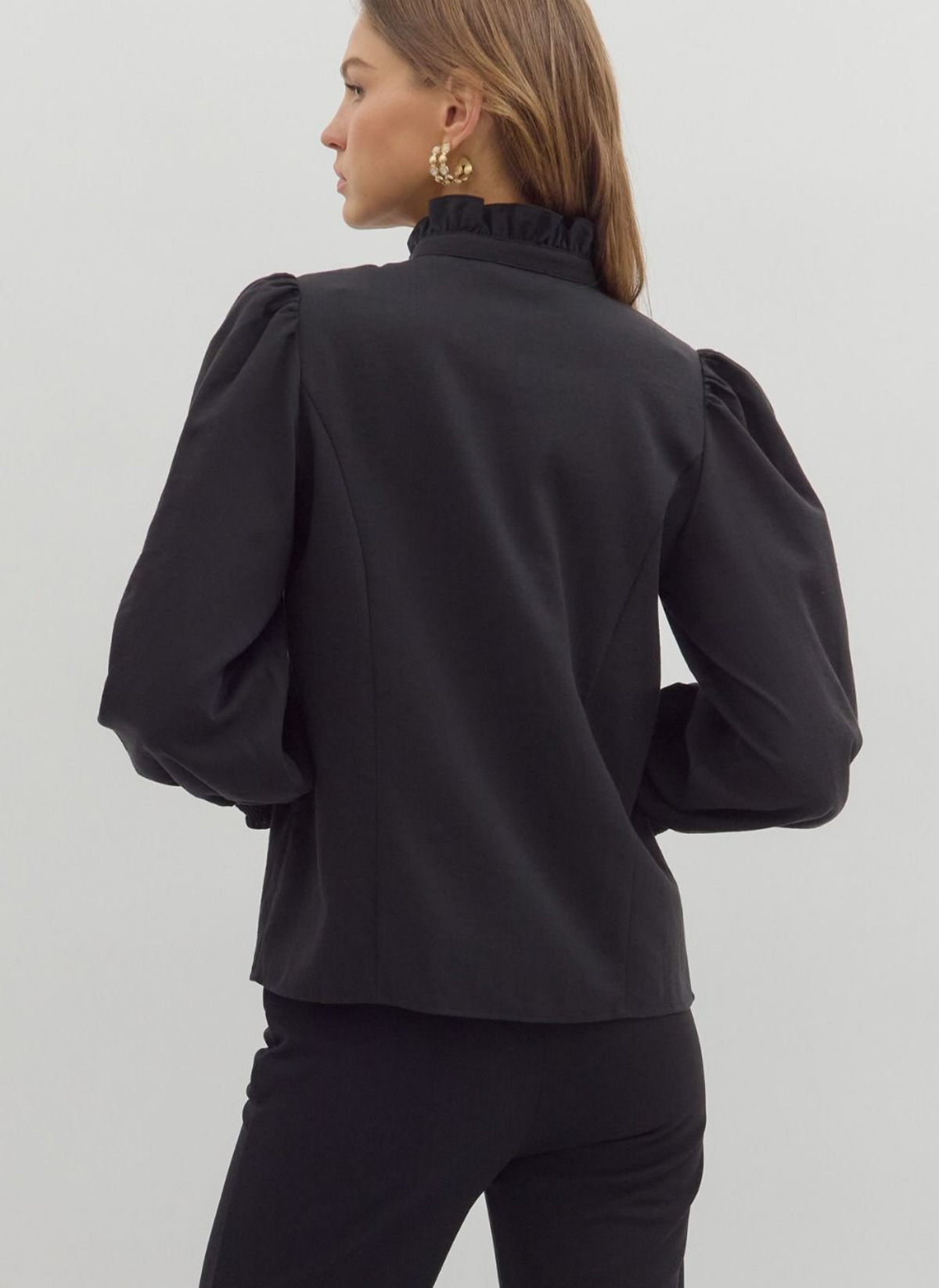 Remington Ruffle Blouse