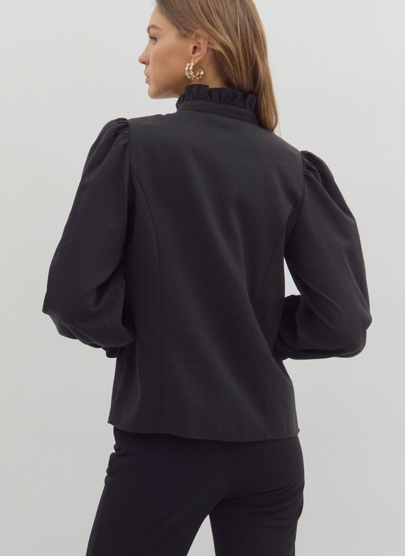 Remington Ruffle Blouse