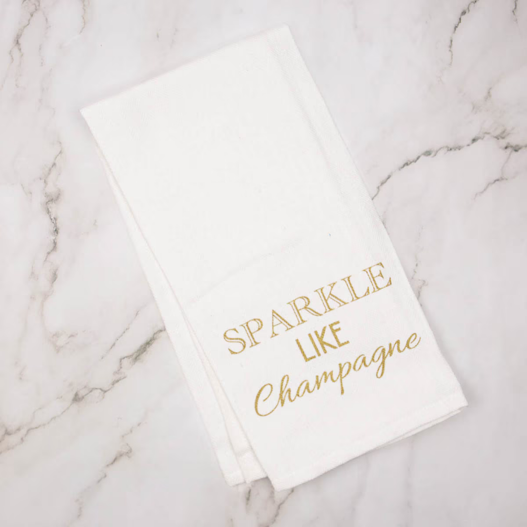 Sparkle like Champagne Hand Towel