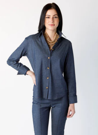 Liz Denim Top
